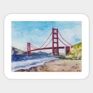 Golden Gate Sticker